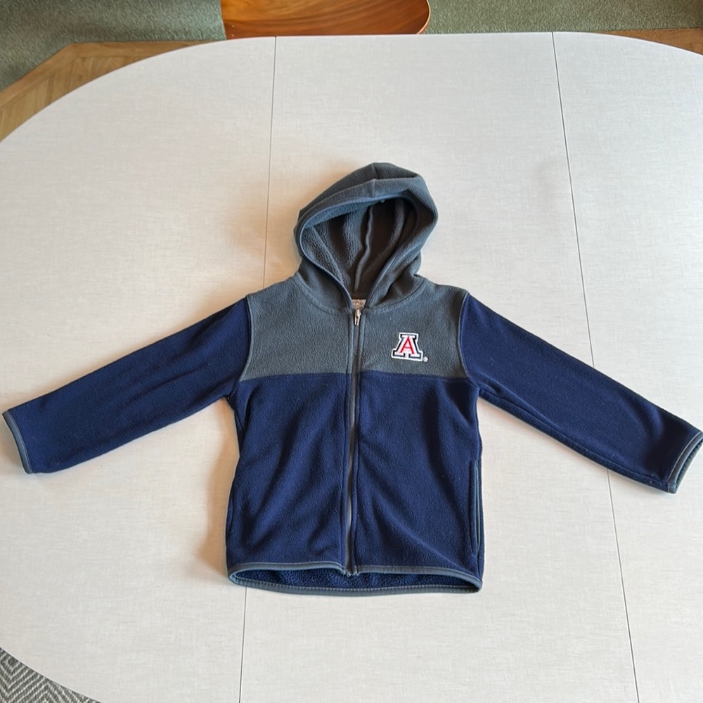 Arizona Wildcats Fleece zip hoodie 4T